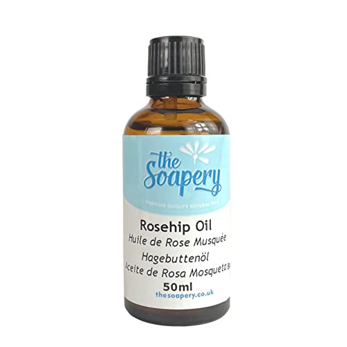 Rosehip Oil 50ml - 100% Pure Refined, 50 ml