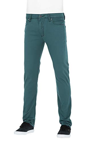 Reell Jeans Pants Men Skin Slim Fit, Tundra Blue 33/34 Artikel-Nr.1100-1001
