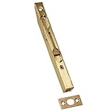 pasador embutir para puertas Acabado: latonado. Pasador Wolfpack Embutir 500/150 mm. Latonado