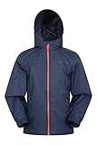 Mountain Warehouse Torrent Kids Waterproof Rain Jacket - Boys & Girls Dark Blue 11-12 Years