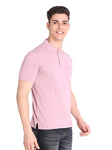Image of CHKOKKO Men's Polo Cotton Regular Fit Half Sleeves T-Shirt with Pocket