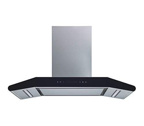 Winflo Elite 30 In. Convertible Stainless Steel Wall Mount Range Hood With 5 Speed Touch Control, Mesh Filters And Stainless Steel Panel #TOP21