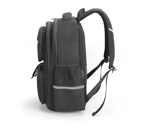 School Backpack for Girls and Boys College Bookbag Set Middle High School Bag Set Leisure Daypack for Women Black3