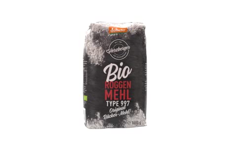 Herzberger Bio Demeter Roggen Mehl Typ 997, 1kg