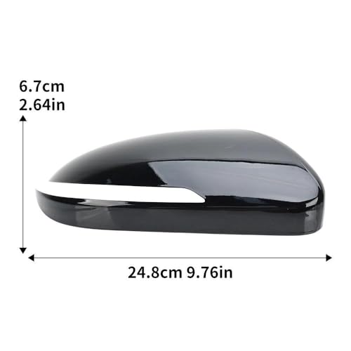 Couvercle de rétroviseur cassé Hyundai I20 solution clipser droit noir - 4