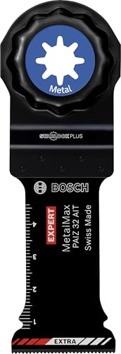 Bosch 1x Hoja de corte de inmersión EXPERT PAIZ 32 AIT MetalMax (para Acero, Acero inoxidable, Anchura mm, Professional Accesorios Multiherramienta)