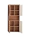 Produktbild Hochschrank Amanda/Mando | 73 x 31 x 190 cm | Farbe Espe-Eiche
