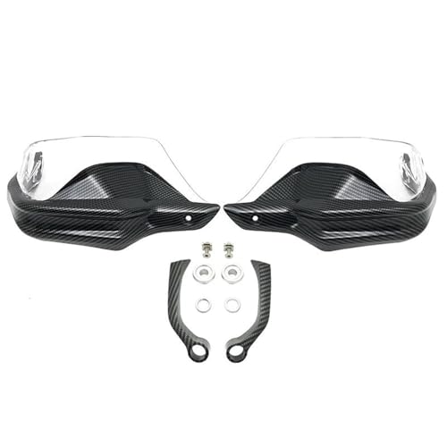 �n���h�K�[�h�V�[���h�n���h�K�[�h�v���e�N�^�[�t�����g�K���X�I�[�g�o�C �ɓK������R1200GS LC GSA F800GS F750GS F850GS F900R/XR S1000XR R1250GS KOPOUTVCVG(Carbon Clear Set