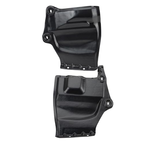 Image of TRQ Driver & Passenger Side Engine Splash Shield Compatible with 2009-2014 Nissan Murano 2011-2017 Quest NI1228129 NI1228130