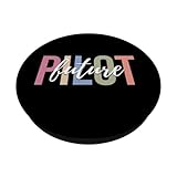 Zoom IMG-1 futuro pilota aereo aviazione popsockets Zoom IMG-1 futuro pilota aereo aviazione popsockets