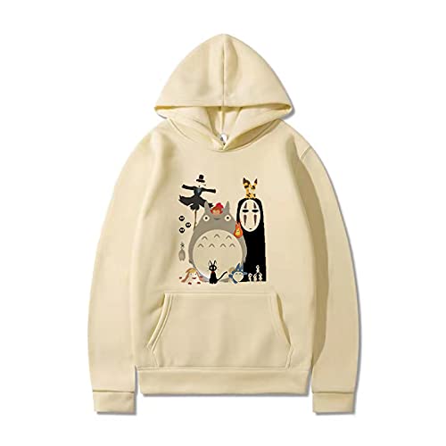 Unisex Totoro Sudadera con Capucha Transpirable con Capucha Jerseys de Manga Larga con Bolsillo de...