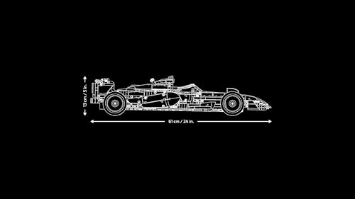 LEGO Technic Voiture McLaren MCL39 F1 - Maquette de Voiture pour Adulte - Set de Construction Formule 1 Collector - Moteur V6 & Différentiel - Idée Cadeau pour Fans de Sport Automobile 42228