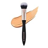 Profusion Cosmetics Artistry Series Buffing Foundation Brush, Luxurious Soft Touch Matte Finish and Waved Handle With Optimum Grip for Lightweight Feel, Perfect for Professional Artist and Self Use