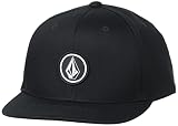 Volcom Jungen Quarter Twill Hat Baseball Cap, schwarz, Einheitsgröße