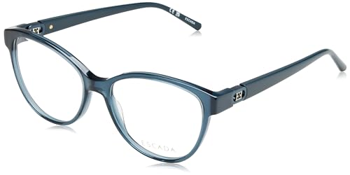 ESCADA VESD78 Gafas, TRANSP.Petroleum Green, 54 para Mujer