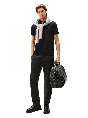 Image of Tommy Hilfiger Men's Short Sleeve Casual Polo Shirts in Regular Fit with Hidden Placket Design