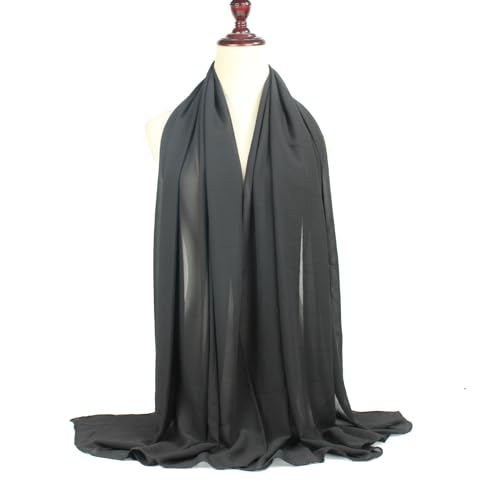 Hijab Scarf for Women,Chiffon Hijab, Fashion Hijab Scarf,Hijab Scarf,Indian Muslim Women Scarf,Lightweight and Soft2