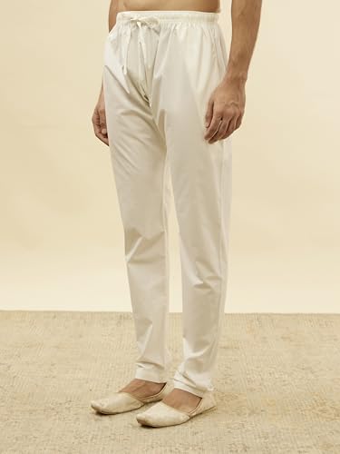 Image of Manyavar Men's Traditional Cotton Pyjama (1pc)