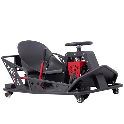 36V Electrict Drift Kart for Adults, Drifting Go Karts Speeds Up to 12 mph and Up to 40 Minutes of...
