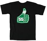 BarleyCone Baylor Scheierman Thumbs Up Boston Shirt T-Shirt Adult 4XL Black
