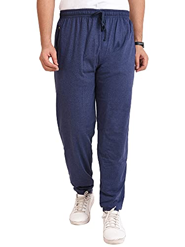 Image of Neo Garments Men's Cotton Solid Regular Fit Trackpants /Jogger /Trouser with Side Pockets