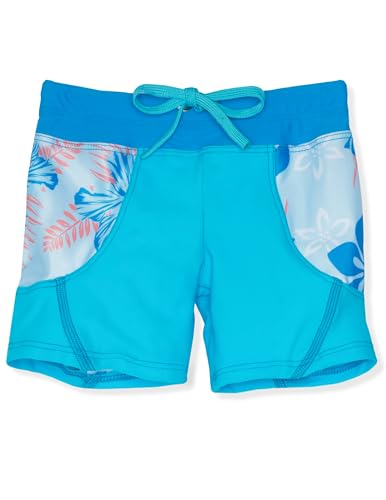 Image of Tuga Girls Swim Shorts 1-14 Years, UPF 50+ Sun Protection Board Short