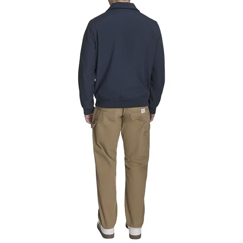 Image of Levi's Men's Men's Lightweight Softshell Varsity Rib Knit Bomber Jacket
