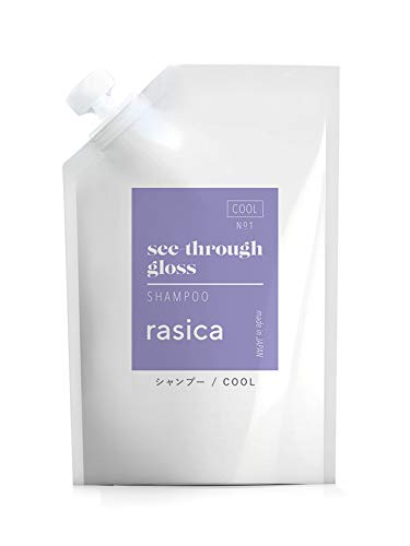 rasica ラシカ シースルーグロス セット サロン専売品 美容室専売品 むらさきシャンプー 人気 色落ち 防止 カラーケア カラーケアシャンプー ムラサキシャンプー ムラシャン 紫シャンプー パラベンフリー ノンシリコーン 鉱物油フリー