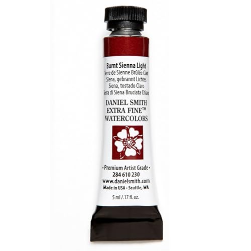 Aquarelle Daniel Smith Sienne Brûlée Light Nuance Transparente