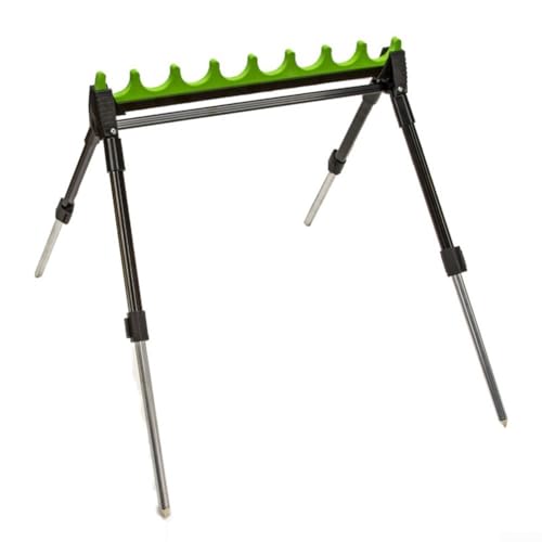 Jotekonoby Support de canne à pêche en mer, trépied pour canne à pêche, support de canne à pêche portable, quai télescopique, support de canne à pêche pour...