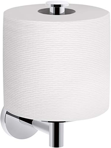 Kohler 27293-Cp Elate Vertical Toilet Paper Holder, Polished Chrome #TOP1