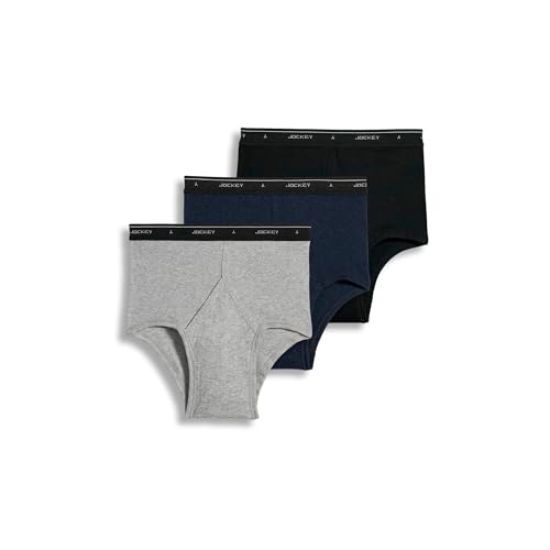 Jockey Men\'s Underwear Classic Full Rise Brief - 3 Pack Jockey Men\'s Underwear Classic Full Rise Brief - 3 Pack