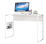 mesas habitacion estudio ✅ ESCRITORIO JUVENIL MODERNO Y ELEGANTE: Esta mesa de escritorio tiene un estilo elegante y moderno. Su magnífico diseño hace que este escritorio ordenador combine perfectamente con todo tipo de decoraciones y sea una gran opción a la hora de elegir escritorios juveniles. Nuestra mesa escritorio modelo NEOBOR resulta perfecto para personalizar tu espacio de trabajo en casa u oficina.