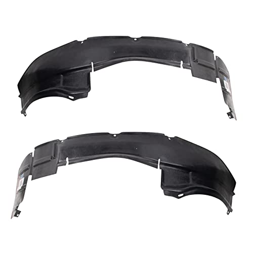 Image of TRQ Inner Fender Liner Set Compatible with 1991-1996 Buick Regal GM1248111 GM1249111