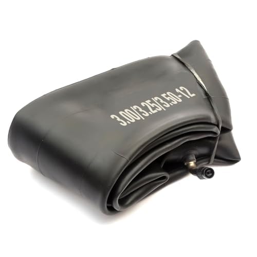 Replacement Pitbike Innertube 3.00-12/3.25-12/3.50-12 Bent Schrader Valve 12 Inch / 305mm Dirtbike Motorcross