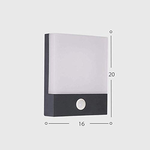 Lampes murales étanches IP65 LED 12w 3000k au design moderne pour extérieur - 4