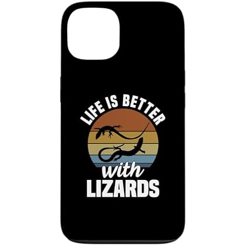 Life is Better with Lizards iPhone 13 Case Cover