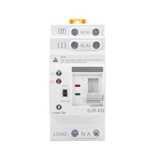 Alimentation sans interruption avec le commutateur de transfert automatique G2R ATS 220V