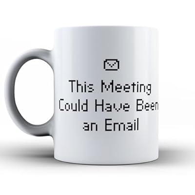 Genérico Taza Personalizada This Meeting Could Have Been an Email | Ya disponible en tu tienda friki favorita! En mundofriki.es!