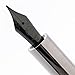 Monteverde USA Ritma Fountain Pen in Black – Medium Nib Balanced JoWo Stainless Steel Refillable Ink Cartridge/Converter – Perfect for Professionals & Writing Enthusiasts