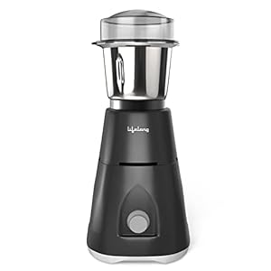 Lifelong Uno LX 350 Watt Mixer Grinder, 1 Jar | ABS Body, Stainless Steel Blade (1 Year Warranty, Grey)