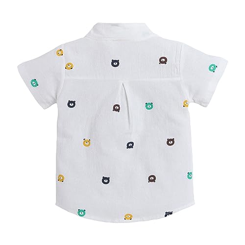 Image of Hopscotch Boy's Cotton Printed Clothing Set