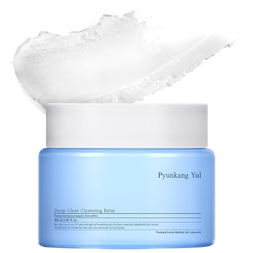 Pyunkang Yul PKY Deep Clear Cleansing Balm, All in One Facial Cleanser for Heavy Makeup Removal...