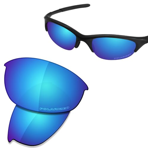 Image of SAUCER Premium Replacement Lenses & Rubber Kits for Oakley Half Jacket | Half Jacket Low Bridge Fit | UV400 Protection