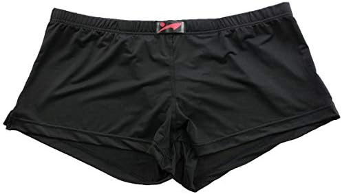 ALT Men 's Underwear Sexy Thin Low Waist Built Capsular Ice Cold Silk Arrow Pants (L, Black)