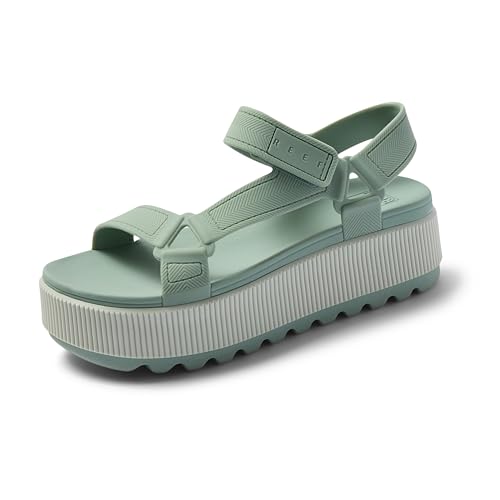 REEF Womens Sandals, Water Rem Higher, Frosty, 10 - image 1