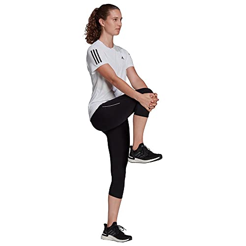 Camiseta Feminina Adidas Dry Own The Run Cor:Branco;Tamanho:G