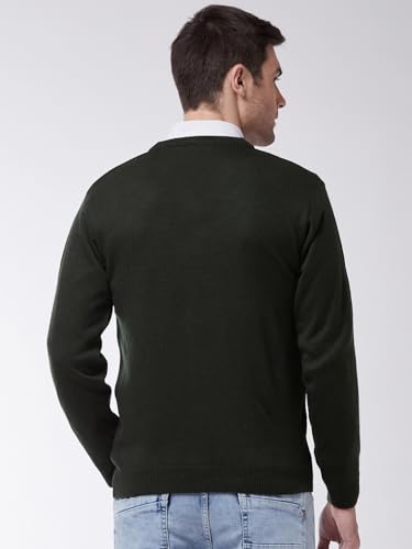 Image of Pivl Men's Winter V Neck Solid Sweaters ||Winterwear||