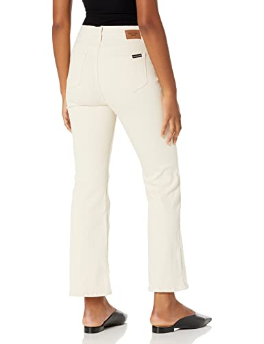 Calvin Klein Women's Super Hi Rise Side Split Flare Denim2