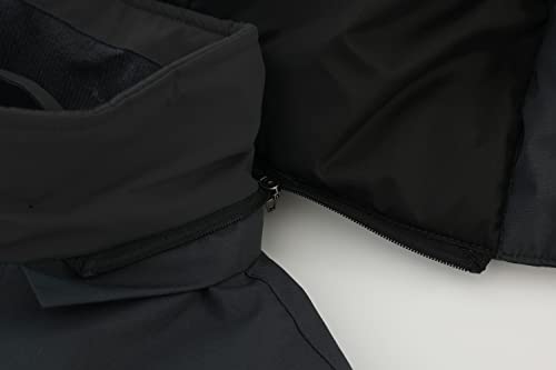 Spmor Women's Waterproof Ski Jacket Hooded Snowboard Coat Windproof Winter Snow Outwear Black Medium — view 4